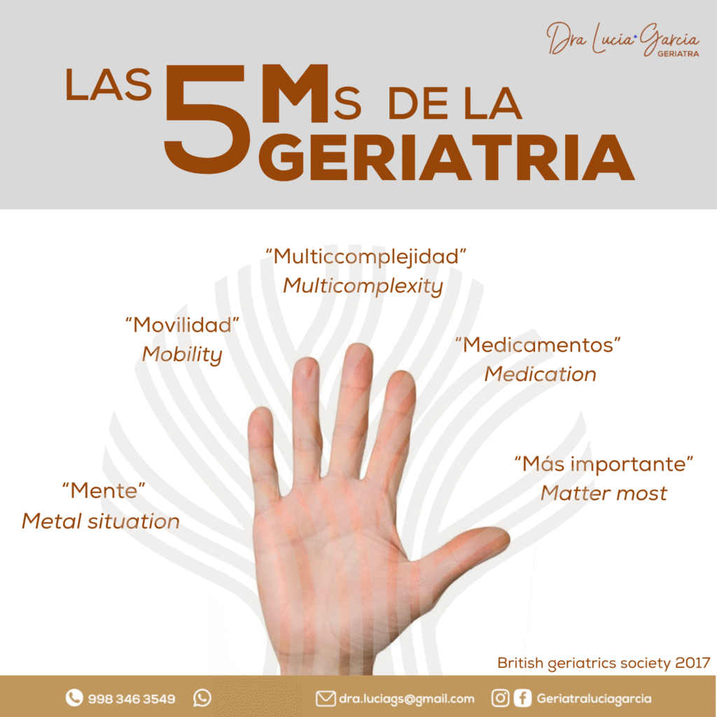 Las 5 M’s de la geriatría: pilares para un envejecimiento saludable